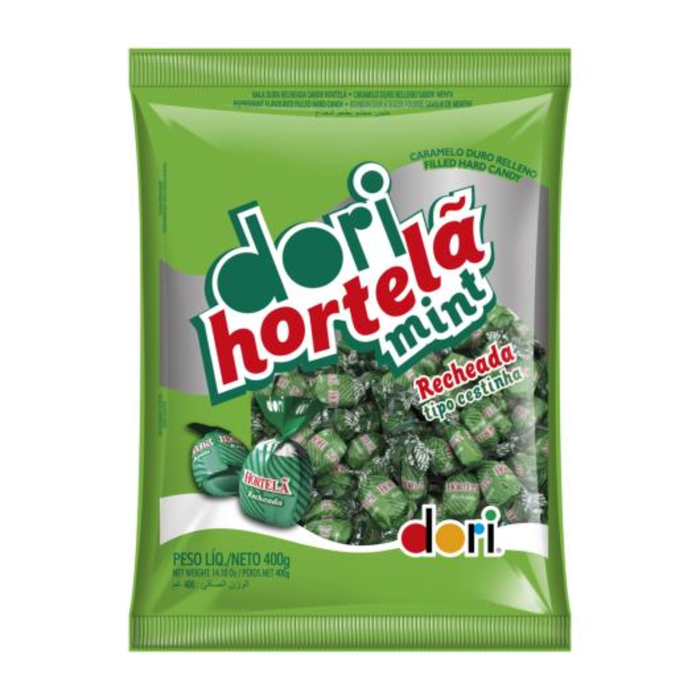 Dori Bala de Hortela Recheada 400g