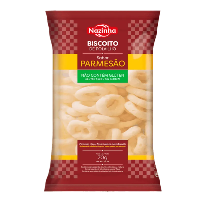 Nazinha Polvilho Parmesão Zero Lactose 150g