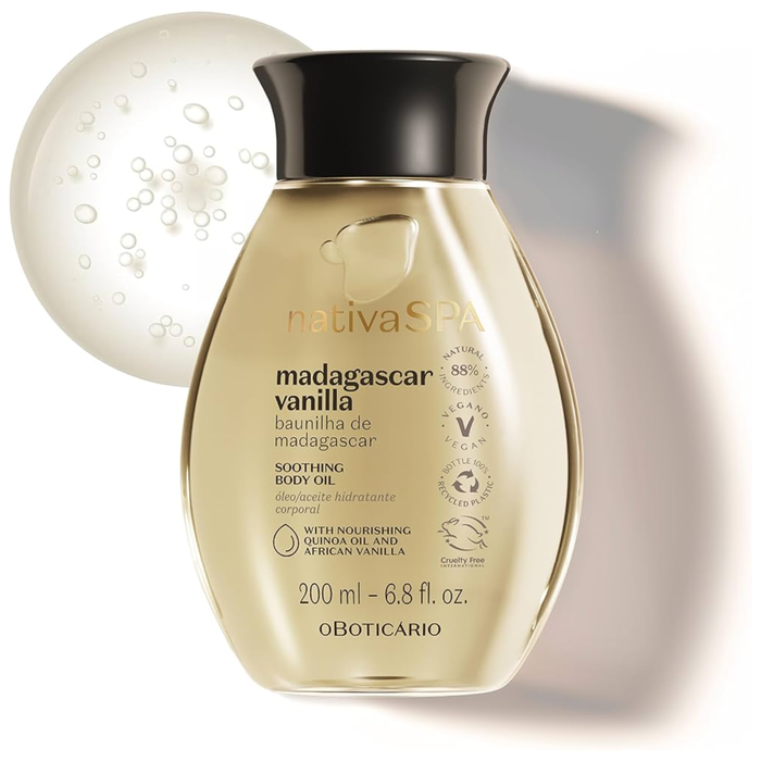 O Boticario Nativa SPA Madagascar Vanilla Oleo Corporal 200ml