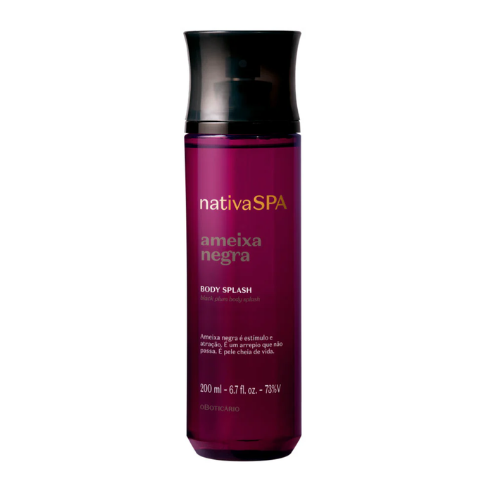 O Boticario Nativa Spa Body Splash Ameixa Negra 200ml