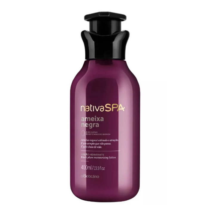 O Boticario Nativa Spa Hidratante Corporal Ameixa Negra 400ml