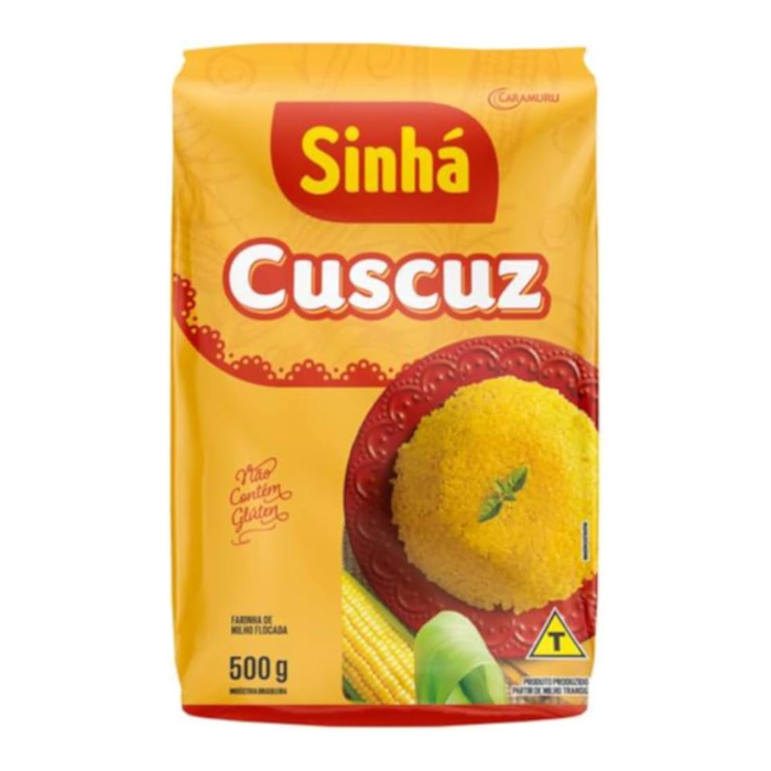 Sinha Cuscuz Farinha de Milho Flocada 500g