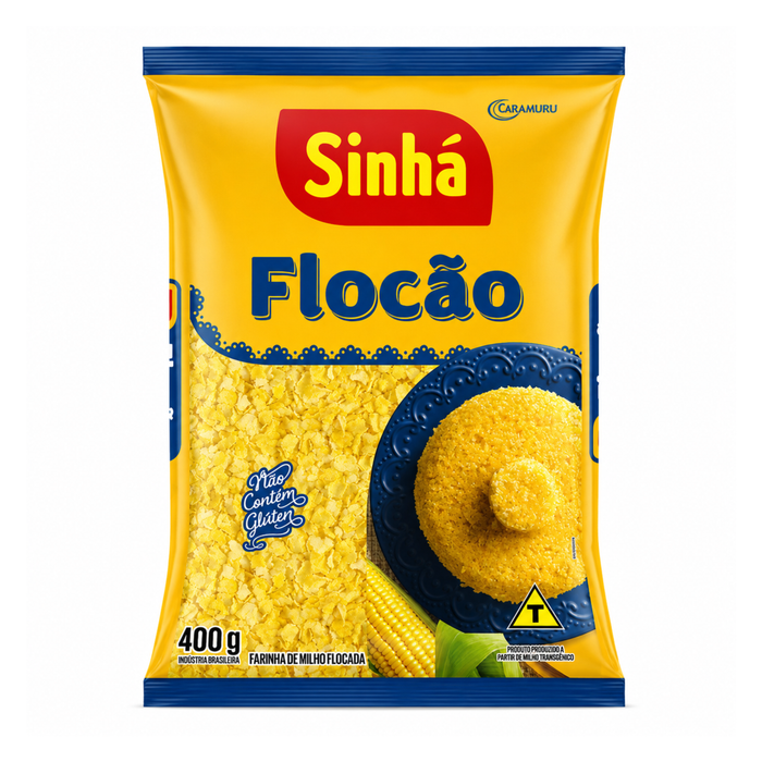 Sinhá Milho Flocão Cuscuz 400g
