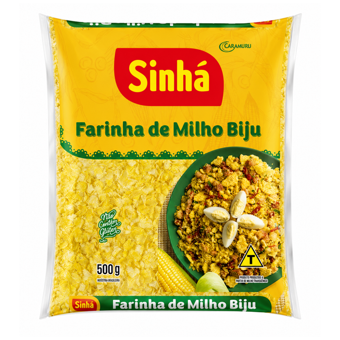 Sinha Farinha de Milho Biju 500g