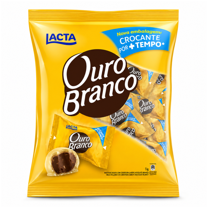 Lacta Bombom Ouro Branco 1Kg