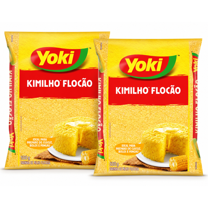 Yoki Kimilho Flocão Cuscuz 500G - 2 UNIDADES