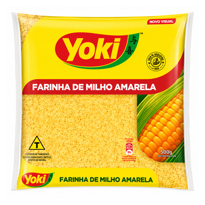 Yoki Farinha de Milho Amarela 500g