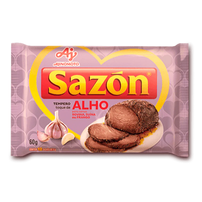 Sazon Tempero Toque De Alho 60g