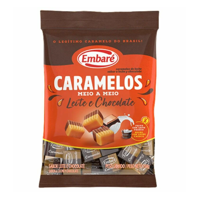 Embare Caramelo Leite e Chocolate 660g