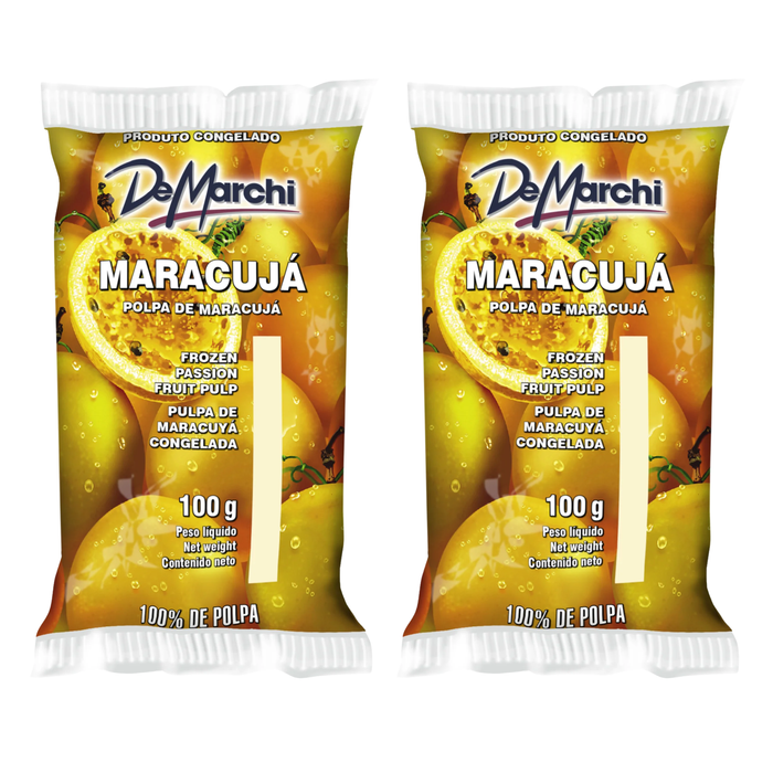 Marchi Polpa de Maracuja 100g - 2 unidades