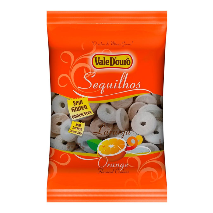 Vale D'ouro Biscoito Sequilho Laranja 300g