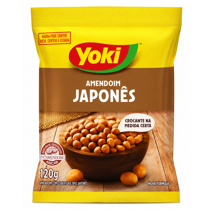Yoki Amendoim Japonês 120g