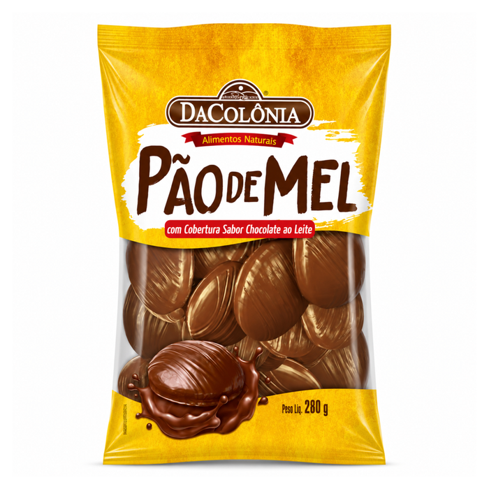 Da Colonia Pao de Mel c/ Chocolate 280g