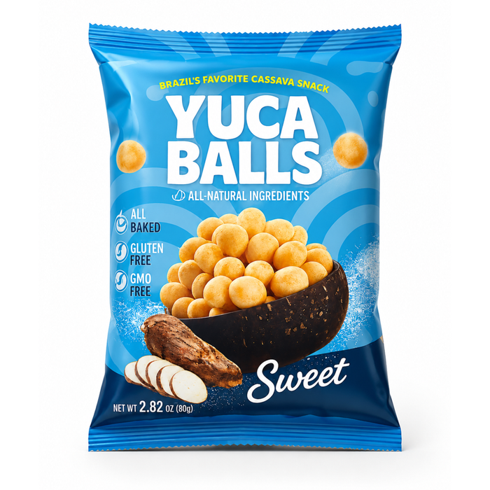 Yuca Balls Biscoito de Polvilho Salgado 80g