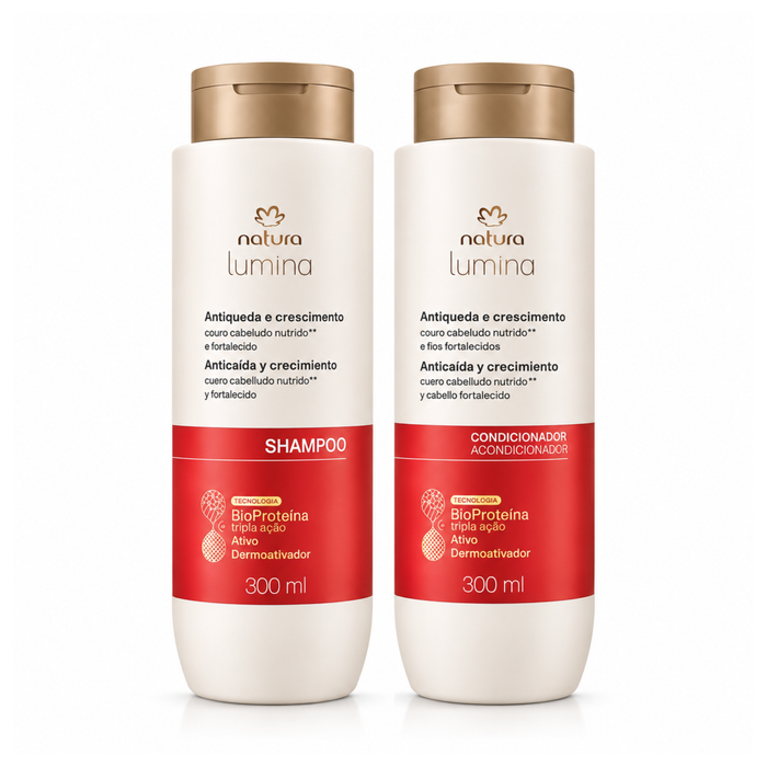 NATURA Lumina Shampo e Condicionador Antiqueda 300ml