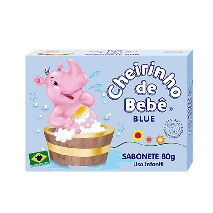 Cheirinho de Bebe Sabonete Blue 80g