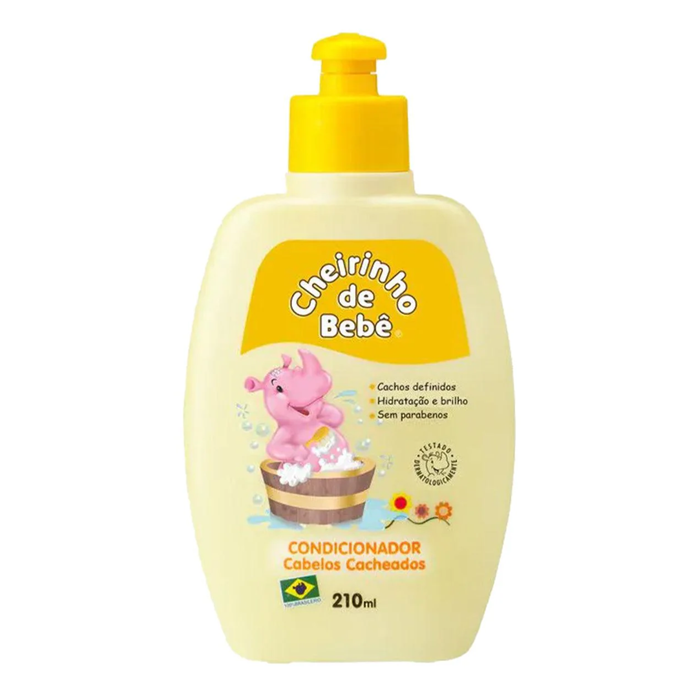 Cheirinho de Bebe Condicionador Cabelos Cacheados 210ml