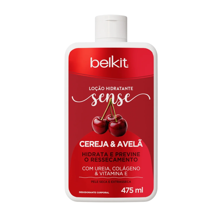 Belkit Locao Corporal Sense Cereja & Avela 475ml