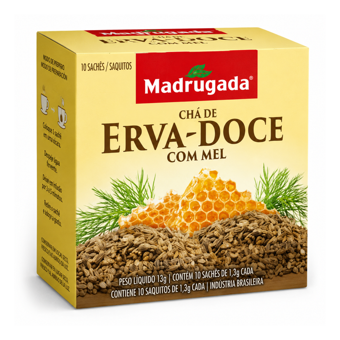 Madrugada Chá de Erva Doce c/ Mel 15g