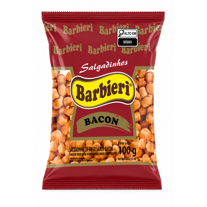 Barbieri Salgadinho Bacon 100g