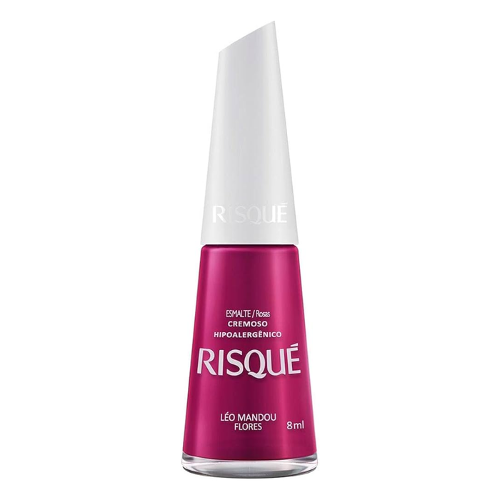 Risque Esmalte Leo Mandou Flores 8ml