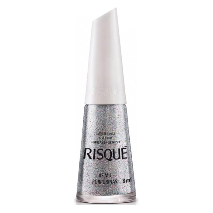 Risque Esmalte Mil Purpurinas 8ml