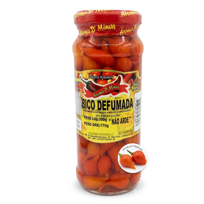 Delicia de Minas Pimenta de Bico Defumada 300g