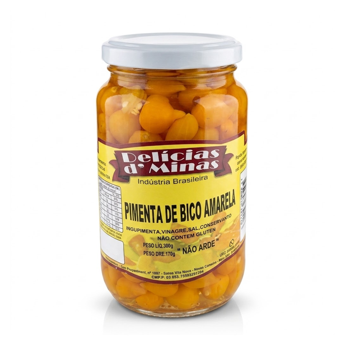 Delicia de Minas Pimenta de Bico Amarela 300g