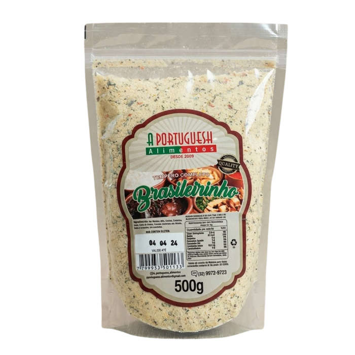 A Portuguesa Sal Temperado Brasileirinho 500g