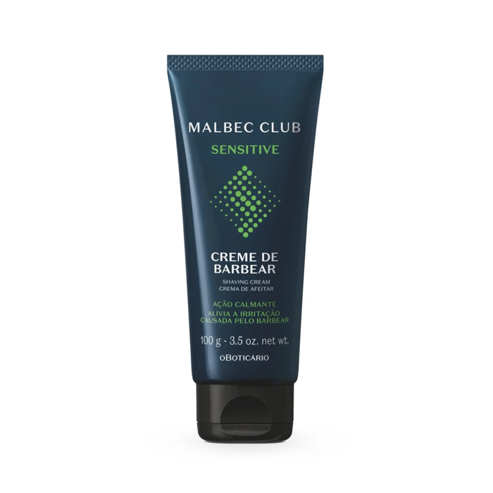 O Boticário Malbec Club Creme de Barbear 100g