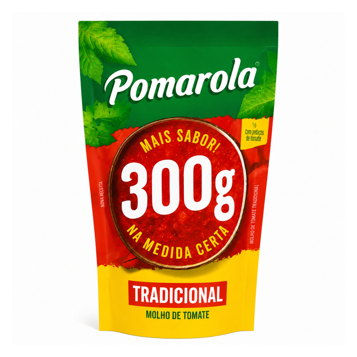 Pomarola Molho de Tomate Tradicional 300g