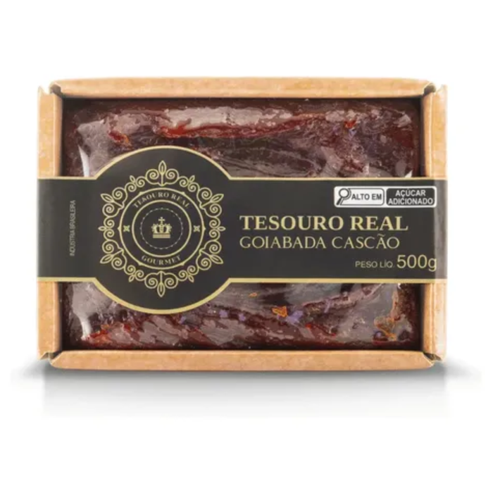 Tesouro Real Goiabada Cascao Artesanal 500g