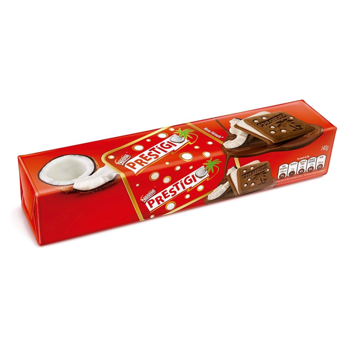 Nestlé Biscoito Recheado Prestigio 140g