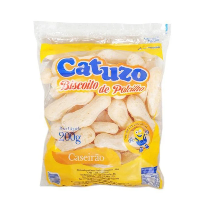 Catuzo Biscoito de Polvilho Caseirao 200g