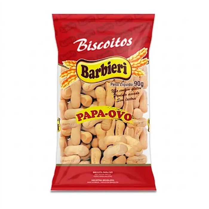 Barbieri Biscoito Polvilho Papa Ovo 90g