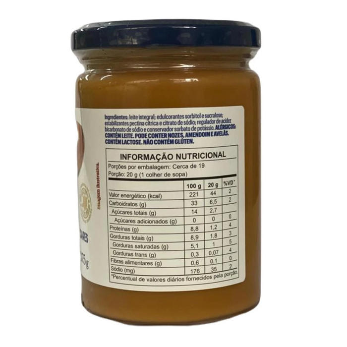 São Lourenço Doce de Leite Zero Adição de Açúcar 375g