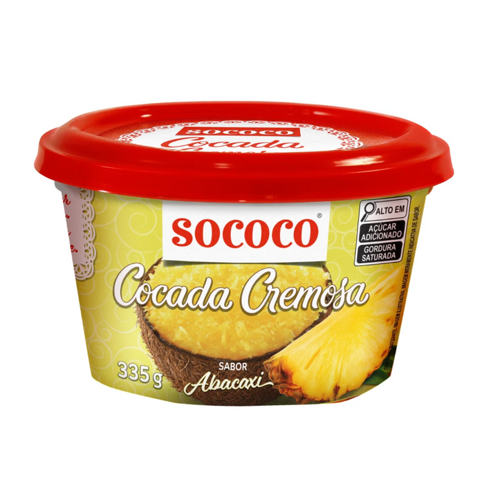 Sococo Cocada Cremosa c/ Abacaxi 335g