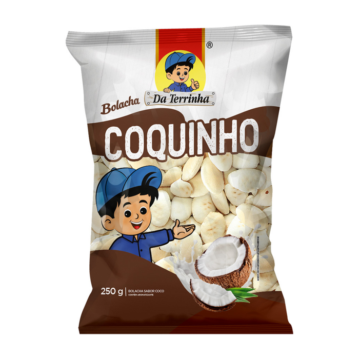 Da Terrinha Bolacha Coquinho 250g