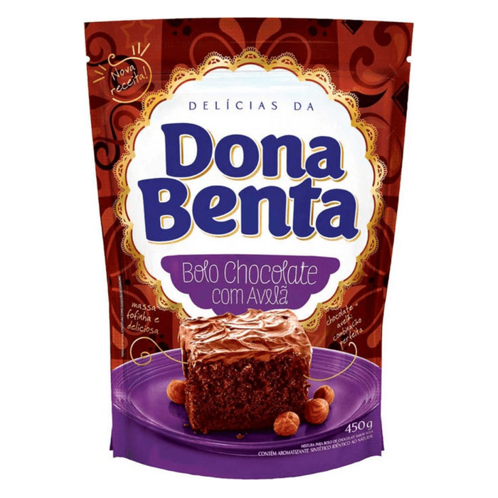 Dona Benta Mistura para Bolo Chocolate c/ Avela 450g