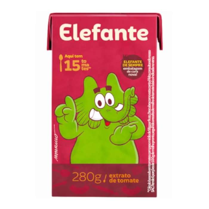 Elefante Extrato de Tomate TP 280g