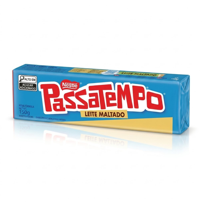 Nestlé Passatempo Biscoito Leite Maltado 150g