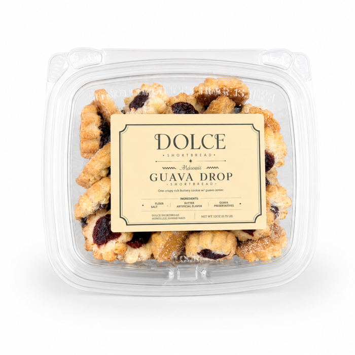 Dolce Shortbread Biscoito Amanteigado c/ Goiaba 230g