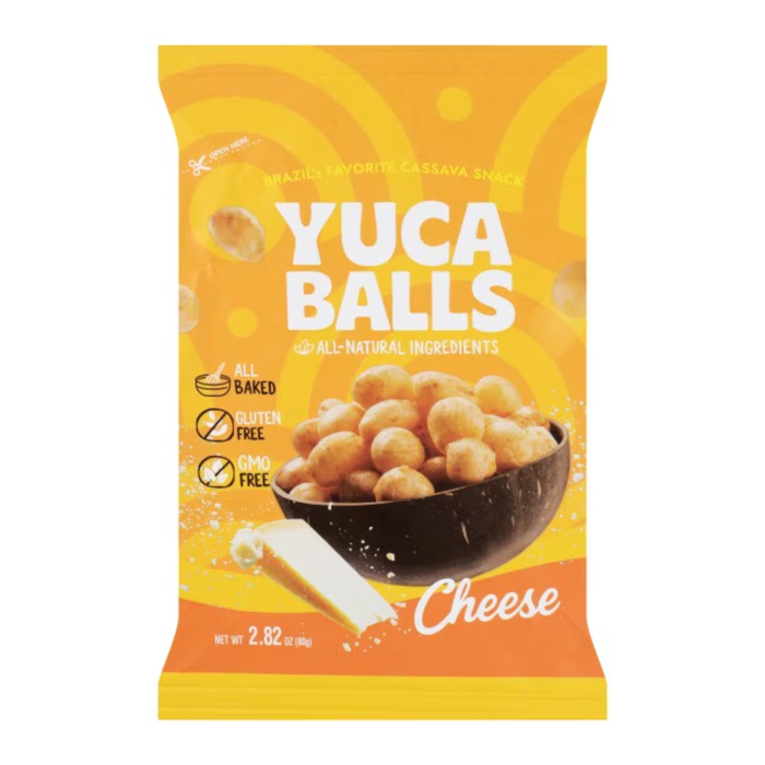 Yuca Balls Biscoito de Polvilho Sabor Queijo 80g
