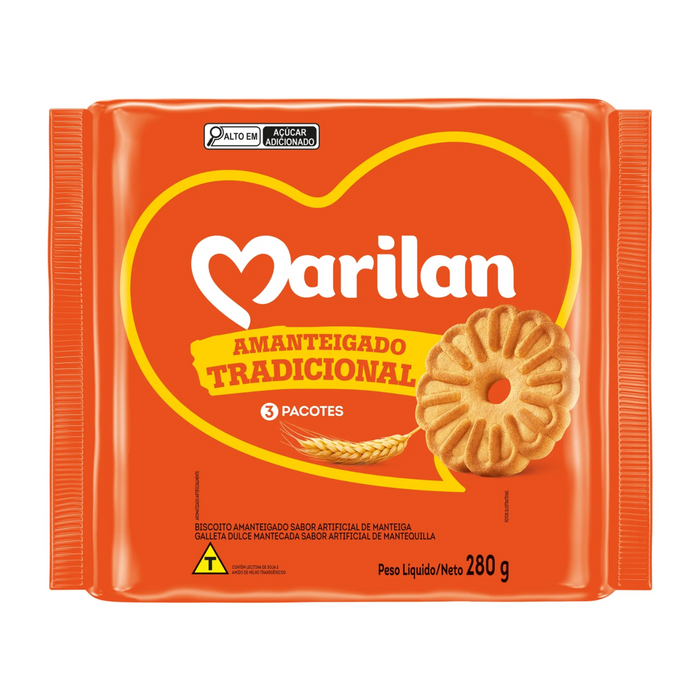 Marilan Biscoito Amanteigado Tradicional 280g