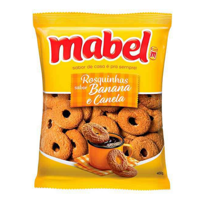 Mabel Rosquinha Banana Canela 300g