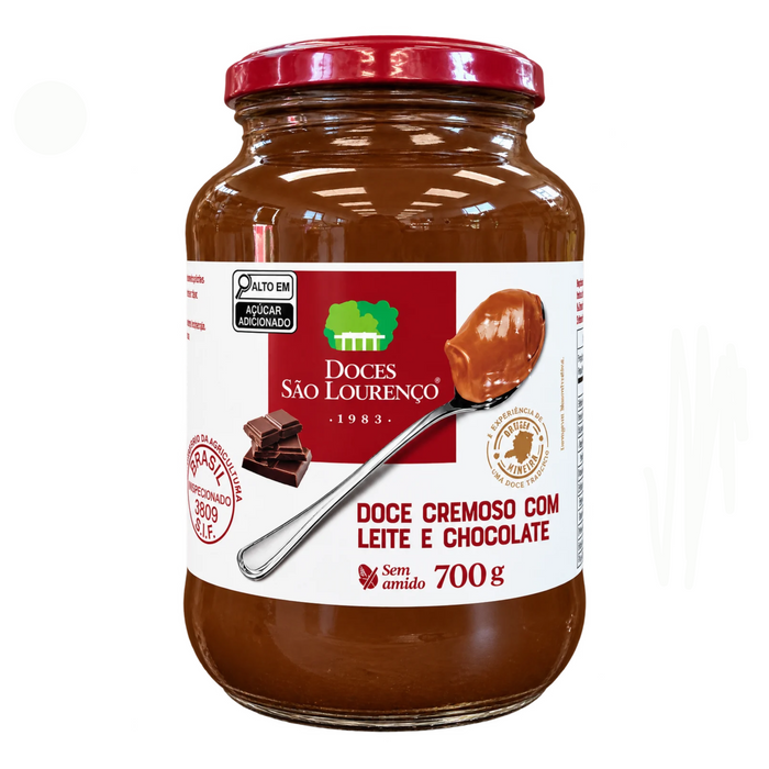 São Lourenço Doce de Leite c/ Chocolate 700g