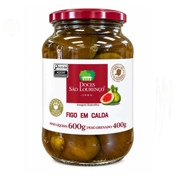 São Lourenço Figo em Calda 400g