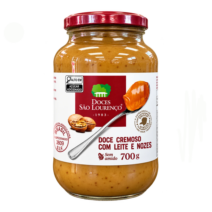 São Lourenço Doce de Leite c/ Nozes 700g
