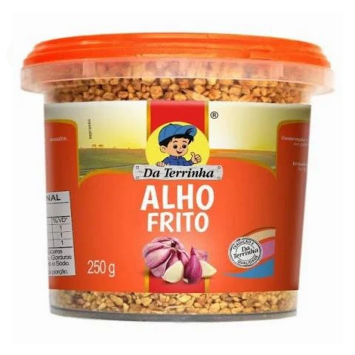 Da Terrinha Alho Frito 250g