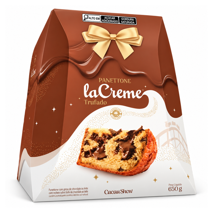 Cacau Show Panettone LaCreme 650g